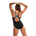 Women's swimwear Speedo Hyper Boom Splice Muscleback Black/Bolt/Dove Grey