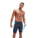 Men's swimsuit Speedo Eco Endurance+ Splice Jammer Navy/Cobalt/Hypersonic Blue/Lemon