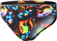 Boy's swimsuit Speedo 6.5cm Digital Allover Brief Boy Black/Hypersonic Blue/Orange/Lumo Green