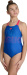 Girl's swimsuit Arena Girls Swimsuit V Back Graphic Royal/Fluo Red