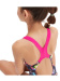 Women's swimwear Speedo Allover Splashback Girl Black/Pink/Indigo Glow/Blue/Lumo Green