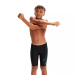 Boy's swimsuit Speedo Hyper Boom Logo Placement Jammer Boy Black/Bolt