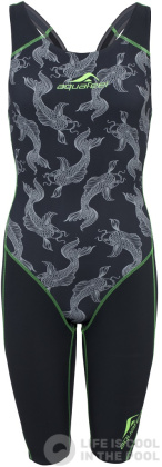 Women's swimwear Aquafeel Koi Drawing Openback I-NOV Racing