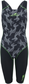 Women's swimwear Aquafeel Koi Drawing Openback I-NOV Racing