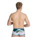 Men's swimsuit Arena Planet Swim Low Waist Short Blue Cosmo/White