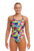 Women's swimwear Funkita On The Grid Diamond Back One Piece