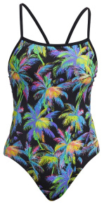 Women's swimwear Funkita Paradise Please Single Strap One Piece