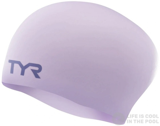 TYR Silicone Long Swimming Cap