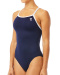 Women's swimwear Tyr Hexa Diamondfit Navy/White