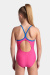 Arena Daly Swimsuit Light Drop Back Girls Freak Rose/Blue China