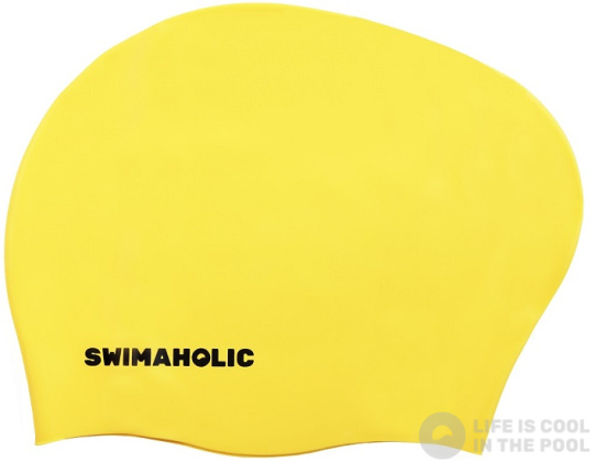 Swimaholic Long Hair Cap Junior