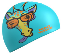 Mad Wave Giraffe Silicone Cap Junior