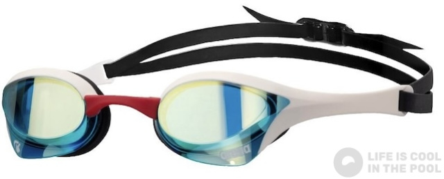 Arena Cobra Ultra Swipe Mirror Racing Goggles Fireflow Swimaholic.eu