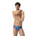 Speedo Allover Digital 7cm Brief True Navy/Siren Red