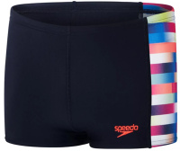 Speedo Digital Panel Aquashort Boy Black/Rainbow