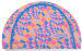 Speedo Printed Pace Cap Junior Blue/Pink