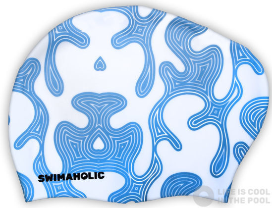 Swimaholic Labyrinth Long Hair Cap