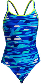 Funkita Pace Racer Diamond Back One Piece Girls