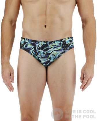 TYR Durafast Elite Energia Brief Green