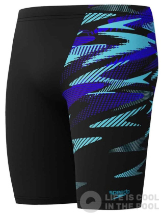 Speedo Hyperboom V-Cut Jammer Black/Cobalt Blue